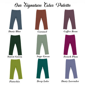 Leggings para Niños Pequeños, Algodón Suave o Algodón de Bambú, Elásticos y Cómodos - Product Image 3