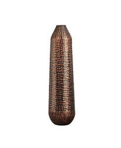 Jarrón de Hierro Forjado Moderno de Lujo de Alta Gama LINEA, Grabado, Ecológico, Resistente a la Corrosión, Hecho a Mano, Plateado, Duradero y Ancho - Product Image 4