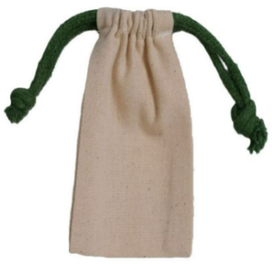 High Quality Custom Made Eco-Friendly Organic Cotton Fashion Medium Storage <b>Pouch</b> Canvas Bag <b>Drawstring</b> Closure Promotional Use - Product Image 6