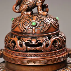 Premium Home Accent <b>Bakhoor</b> Incense <b>Burner</b> for Oud Wood Creating Long Lasting Fragrance Atmosphere - Product Image 4