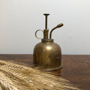 Antique Brass Watering Can For <b>Gardening</b> Durable Design Usage Indoor - Product Image 3