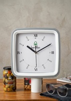 Horloge murale au design minimaliste, style nordique, silencieuse, moderne et créative, pour salon, chambre à coucher, restaurant