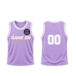 Camisetas de Baloncesto Sublimadas con Diseño Personalizado, Uniformes Deportivos Casuales Transpirables para Equipos, Nombre y Número Personalizados - Product Image 1