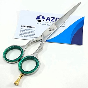 Ciseaux de coupe de cheveux de barbier à poignée confortable à usage professionnel et domestique pour barbe moustache et coupe de cheveux ciseaux d'outils de beauté - Product Image 6