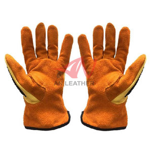 Guantes de Trabajo de Cuero TPR Resistentes a Impactos, Diseñados para Máxima Seguridad y Control en el Trabajo, Más Vendidos - Product Image 4
