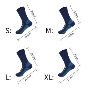 Professional Winter Hiking Anti-Bacterial <b>Waterproof</b> Breathable Anti-Slip Quick Dry Cotton Spandex Unisex Crew <b>Socks</b> - Product Image 6