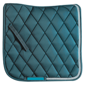 Almohadilla de Poliéster de Alto Rendimiento para Silla de Montar, con Pespunte de Diamante y Doble Cordón, Logotipo Personalizado, Venta al por Mayor, Fabricante Ecuestre - Product Image 1