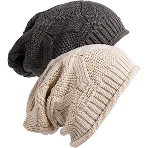 Unisex Knitted Beanie Hat Solid Color Ribbed Cuff Warm <b>Winter</b> <b>Cap</b> Casual Style 100% Acrylic Adult Size 56-58CM - Product Image 6