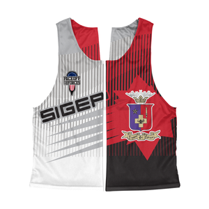 Maillot de lacrosse sportif fabriqué en usine, 100 % polyester, confortable, uniforme de football américain, pinnies - Product Image 1