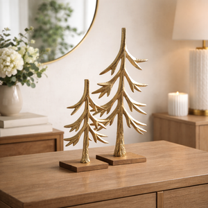 Décoration de Noël artisanale en fer, accent festif pour la maison, centre de table moderne en métal pour hôtels et événements - Product Image 2