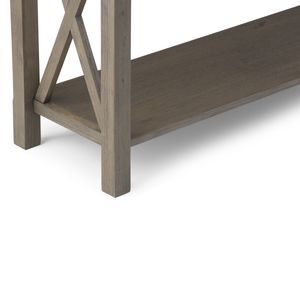 Kitchener Farmhouse <b>Grey</b> <b>Console</b> Sofa <b>Table</b> Elegant Country Style <b>Console</b> <b>Tables</b> - Product Image 5