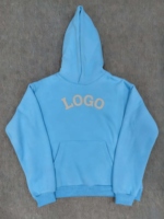 Vente directe usine – Promotion : Sweat à capuche décontracté Sp-Web en coton épais 450g, imprimé puff, style célébrité hip-hop, Pakistan