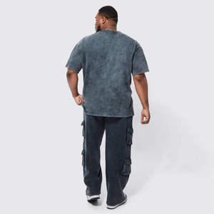 Wholesale High Quality Acid-Wash <b>T</b> <b>Shirts</b> Comfortable Fashion Acid Wash <b>T</b>-<b>shirt</b> Vintage <b>Heavy</b> <b>T</b>-<b>shirt</b> Cotton Men's - Product Image 4