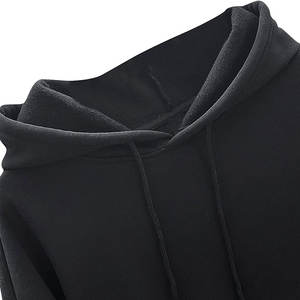 Sweat à capuche rétro imprimé en relief pour hommes et femmes, streetwear, sweat-shirts oversize en molleton, basiques en coton mélangé - Product Image 5