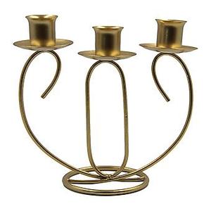 Farmhouse-Style Vintage Christmas Candleholder Hand-Forged Iron Metal Crafts 4 Pillars Display Stand Anti-Slip Feature Engraved - Product Image 5