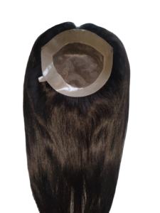 Base mono pour femmes avec style vague profonde et vague naturelle, cheveux Remy, technique monofilament, Taz Hair Bangladesh, cheveux indiens, base en dentelle PU - Product Image 6