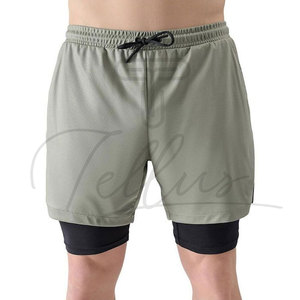 Traje de Baño Islámico Halal para Hombre, con Logotipo Personalizado al por Mayor, Ropa Deportiva Awrah, Cintura Elástica, Secado Rápido y Transpirable - Product Image 2