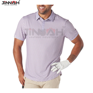 Polo de Golf Personalizado de Secado Rápido para Hombre, Manga Corta, Ajuste Elástico de Alto Rendimiento, Sublimado, Precio Económico, Buena Calidad - Product Image 3