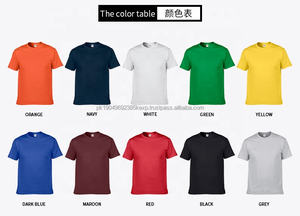 Venta al por mayor diseñe su propia Camiseta de algodón logotipo personalizado impresión camiseta en blanco - Product Image 4