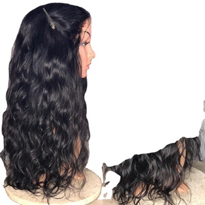 Extensions de cheveux humains Remy 5x5 100% sans nœuds, qualité supérieure, base en soie, topper à dentelle frontale, ondulation naturelle, brun naturel, noir - Product Image 4