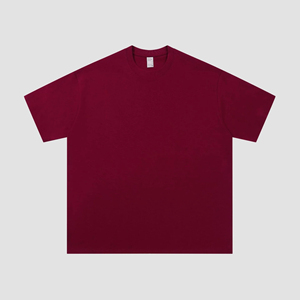 เสื้อยืดคอกลมทรงบ็อกซี่สำหรับผู้ชาย พิมพ์ลายตามสั่ง ขายส่ง ผ้าฝ้ายถัก 100% เป็นมิตรกับสิ่งแวดล้อม ระบายอากาศได้ดี - Product Image 3