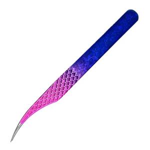 Pinzas de Precisión para Pestañas de Acero Inoxidable Grandes, Virales 2026, de Alta Calidad, para Extensión de Pestañas Postizas, con Logotipo Personalizado y Opciones Multicolor - Product Image 6