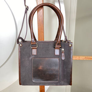 กระเป๋าถือหนังกลับสไตล์ตะวันตกสำหรับผู้หญิงกระเป๋าถือดีไซน์ใหม่มีเอกลักษณ์กระเป๋าถือสไตล์โบฮีเมียนขายดี - Product Image 5