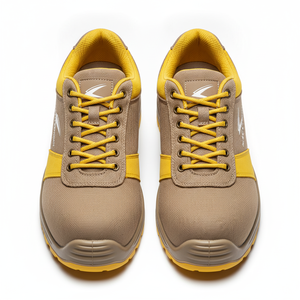 Zapatos de Trabajo y Senderismo Personalizados para Hombre, Parte Superior de PVC, Punta Redonda, Transpirables, Impermeables, Antideslizantes, para Todas las Estaciones, Entresuela de PU, Suela de Goma - Product Image 1