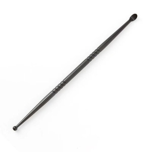 Removedor de Cálculos Amigdalinos de Acero Inoxidable para Cuidado Bucal Profesional, Sonda de Doble Extremo Negra y Plateada para Operaciones Quirúrgicas - Product Image 1