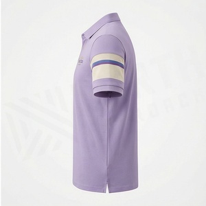 เสื้อโปโลผู้ชายไซส์ใหญ่แบบนุ่มพิเศษ ออกแบบพิมพ์โลโก้ได้ตามต้องการ เสื้อเปล่าแขนสั้นสำหรับทุกเพศทุกวัย เสื้อผ้าสีตามสั่ง - Product Image 3