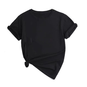 Women Printed Summer Formal Crew Neck T-Shirt Breathable Eco-Friendly Cotton Short Sleeve Lightweight Comfortable - Product Image 3