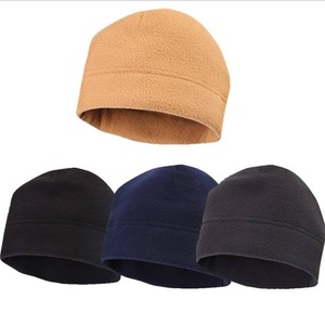 Customized Logo Winter Knitted <b>Plain</b> Beanie <b>Cap</b> Fashion Hip Hop Solid Colour Beanie Knitted Skull <b>Cap</b> - Product Image 1