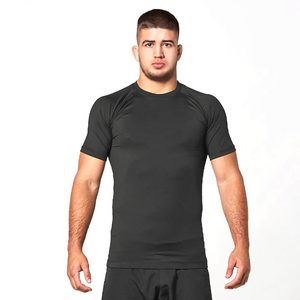 <b>Men</b> Sports Long Sleeve <b>Shirts</b> Half Zip Sweatshirt Fitness Jogging Tops Breathable Training <b>Compression</b> Running 100% Polyester - Product Image 1
