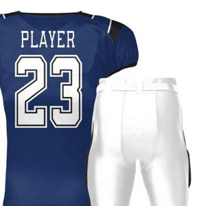 Uniforme de Fútbol Americano de Alto Rendimiento, Diseño Personalizado, Sublimación Completa, Transpirable, Jersey Corto, Pantalones Integrados - Product Image 4