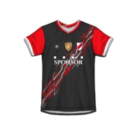 Camiseta de Fútbol Unisex Profesional para Entrenamiento 2024 2025, Transpirable, Ligera, Elástica, de Secado Rápido, Estampada y Sublimada, Uniforme 100%