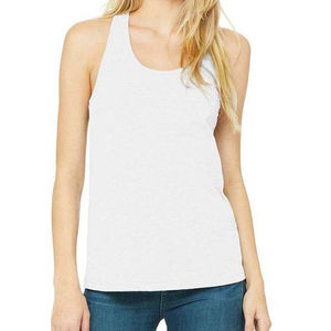 Chaleco Deportivo Personalizado de Secado Rápido para Mujer, Modelo 2025, Top sin Mangas, Hecho de Algodón/Fibra de Bambú, Talla Grande, Informal para Verano - Product Image 1