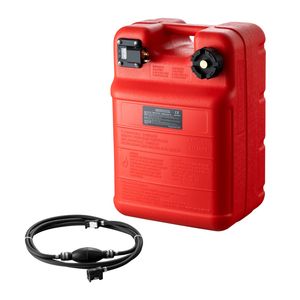 Serbatoio Marino Portatile da 24L (6.34 Galloni) con Tubo da 3m e Manometro per Motori Fuoribordo - Ricambi e Accessori - Product Image 1
