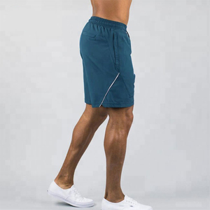 Shorts Bermuda pour Hommes, Couleur Unie, Séchage Rapide, avec Poches, Taille Élastique, Vêtement Casual, Nouveauté, Respirant, Shorts MMA pour Hommes - Product Image 2