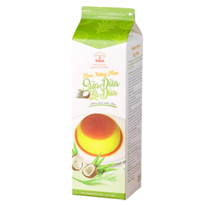 Crema No Láctea para Exportación, Venta Directa de Fábrica, HALAL, OEM/ODM, Crema de Huevo de Pandan y Coco para Panadería, Crema de Huevo sin Cocer 1KG, Postres - Product Image 1