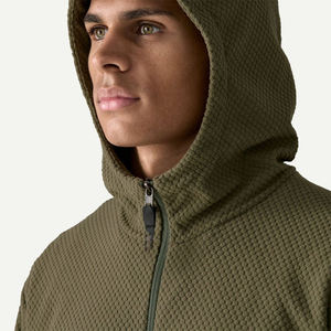 Chaqueta Cortavientos Impermeable con Capucha para Hombre, Ligera, Táctica, Color Verde Oliva, para Deportes al Aire Libre, Casual, a la Moda - Product Image 4