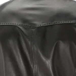 100% Genuine Sheep Skin <b>Winter</b> <b>Leather</b> <b>Jackets</b> Premium Quality Trendy Streetwear Stand Collar Canvas Breathable Eco-Friendly - Product Image 4