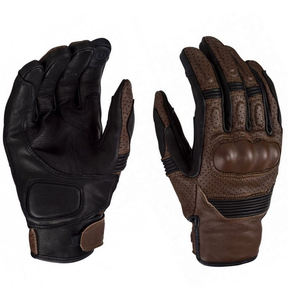 Gants de moto en cuir Pyrotect pour course sportive, à doigts entiers, compatibles avec les écrans tactiles - Product Image 2