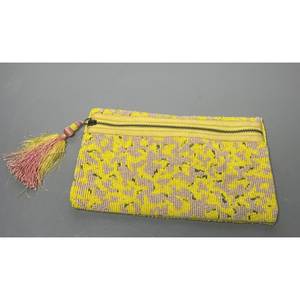 wallet decorative <b>small</b> coin bag handmade ethnic clutch pouch vintage style bead purse colorful beaded <b>small</b> zipper bead - Product Image 4