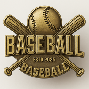 Pins échangeables personnalisés en émail avec logo d'équipe sportive en métal, mascotte de l'équipe, sur le thème du baseball - Product Image 5