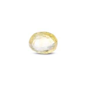 Oval Cut 3.1 Carat Loose Yellow Sapphire Gemstone for Fine Jewelry - Product Image 2
