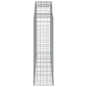 Grand panier gabion en fer galvanisé durable, produit de clôture de jardin - Product Image 4