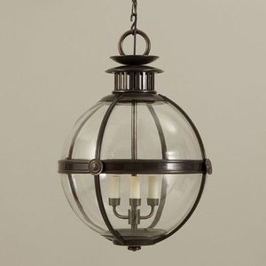 Modern Eco-Friendly Handmade Hanging Lantern Pendant with Glass and Iron Frame for Indoor/Outdoor Use Diwali Home <b>Decor</b> - Product Image 1