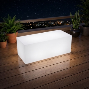 Modern Plastic Bar Furniture Hotel Use Color Change LED <strong>Beer</strong> <strong>Table</strong> for Party Events - Product Image 2