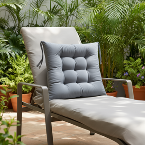 Cojín Ergonómico de Espuma Viscoelástica de 16x16 Pulgadas, Relleno de Gel, para Silla de Hogar, Hotel o Patio, con Función de Almohada Confortable - Product Image 3