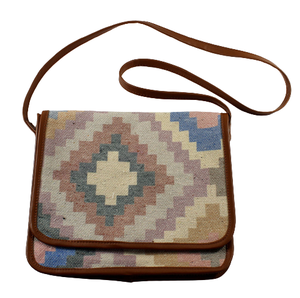 Bolso de Mujer Hecho a Mano y Cosido, Nuevo Estilo, Tejido a Mano en Algodón Dhurry/Kelim, con Cierre, Ideal para Regalo - Product Image 1
